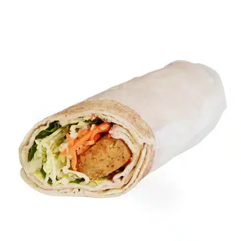 Roulé de falafels